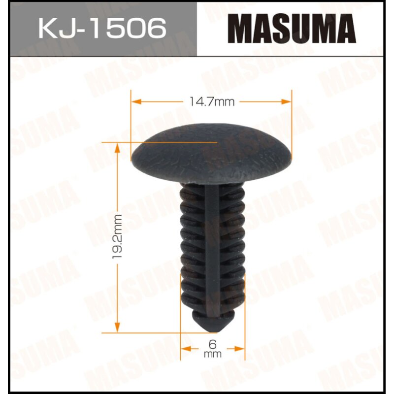 Клипса крепежная MASUMA KJ-1506 (OEM 01553-02723)
Клипса крепежная MASUMA KJ-1506 (OEM 01553-02723)