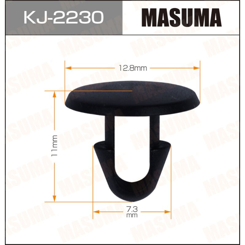 Клипса крепежная MASUMA KJ-2230 (OEM 90467-08028
Клипса крепежная MASUMA KJ-2230 (OEM 90467-08028
