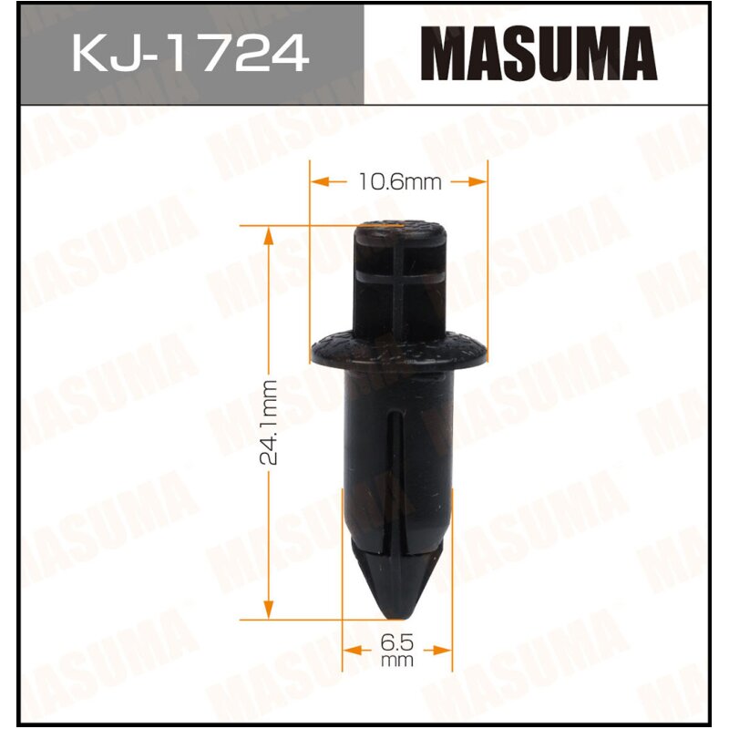 Клипса крепежная MASUMA KJ-1724 (OEM HG30-51-599
Клипса крепежная MASUMA KJ-1724 (OEM HG30-51-599