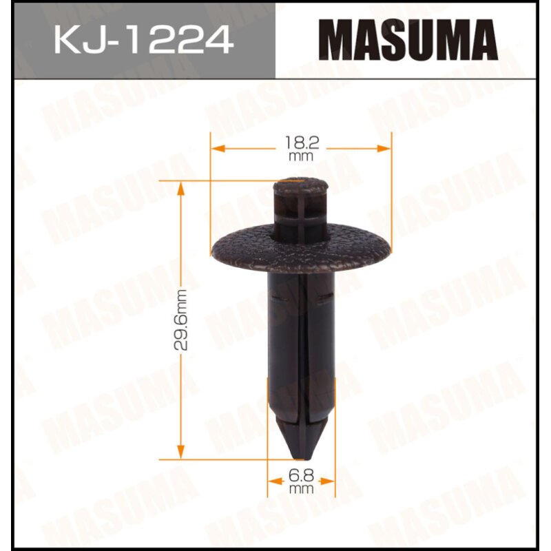 Клипса крепежная MASUMA KJ-1224 (OEM 90467-07056-E0)
Клипса крепежная MASUMA KJ-1224 (OEM 90467-07056-E0)