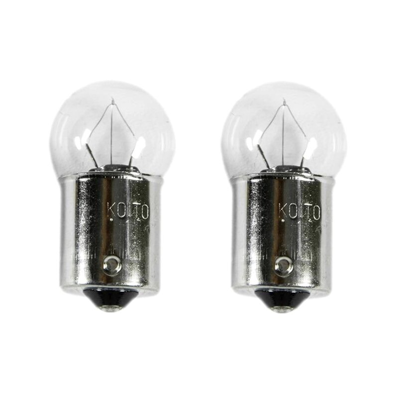 Лампа Koito R12W (BA15s, G18), 24В, 12Вт, комплект 2 шт
Лампа Koito R12W (BA15s, G18), 24В, 12Вт, комплект 2 шт
