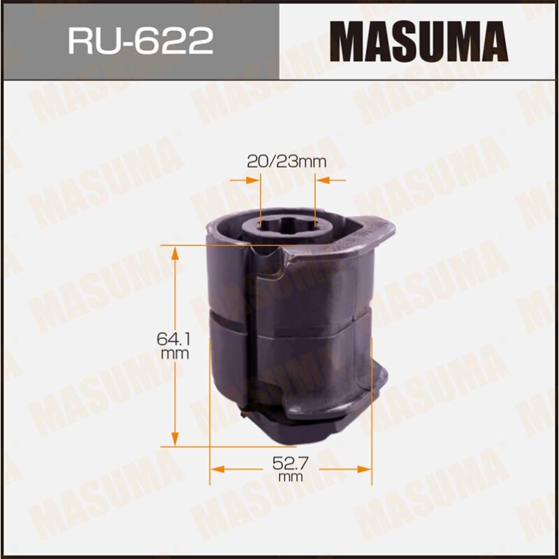 Сайлентблок "Masuma" TERRANO/ R50 front low R
Сайлентблок "Masuma" TERRANO/ R50 front low R