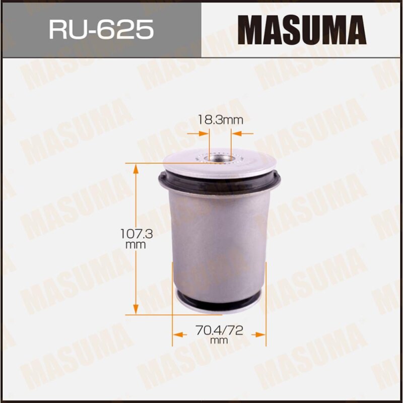 Сайлентблок "Masuma" LAND CRUISER/ UZJ200 front low R
Сайлентблок "Masuma" LAND CRUISER/ UZJ200 front low R