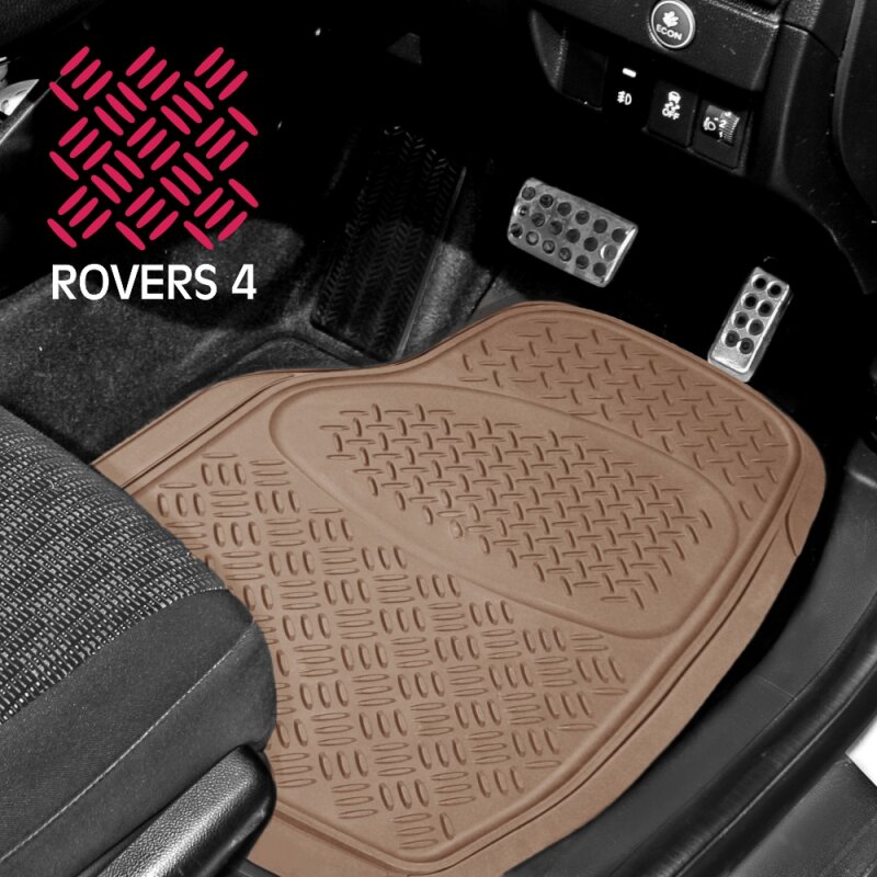 Коврики универсальные CARFORT ROVERS 4 для переднего ряда, бежевый цвет, 2шт
Коврики универсальные CARFORT ROVERS 4 для переднего ряда, бежевый цвет, 2шт