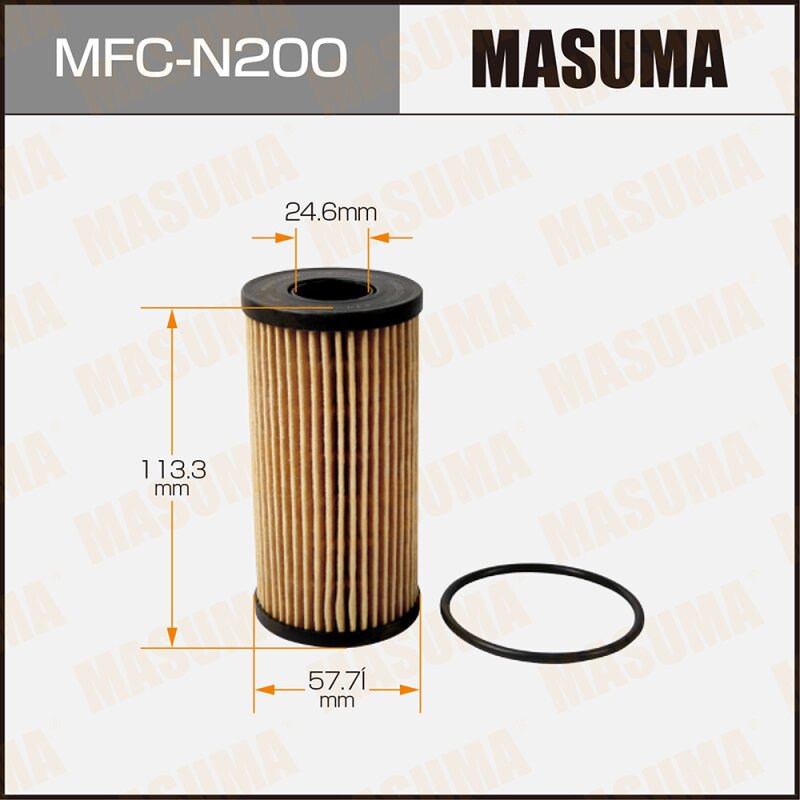 Фильтр масляный Masuma, арт. MFC-N200
Фильтр масляный Masuma, арт. MFC-N200