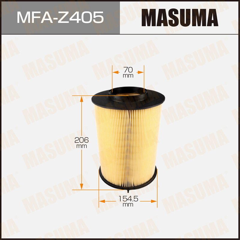 Фильтр воздушный Masuma A-0457, арт. MFA-Z405
Фильтр воздушный Masuma A-0457, арт. MFA-Z405