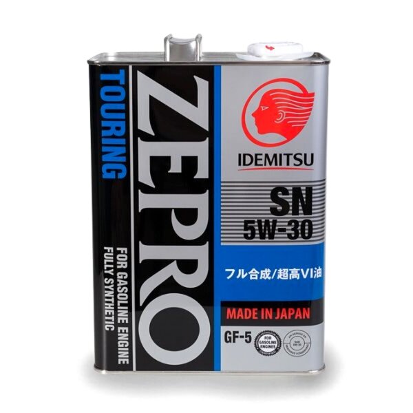 Масло моторное IDEMITSU Zepro Touring 5w30 синтетическое, SN/GF-5, для бензинового двигателя, 4л
Масло моторное IDEMITSU Zepro Touring 5w30 синтетическое, SN/GF-5, для бензинового двигателя, 4л