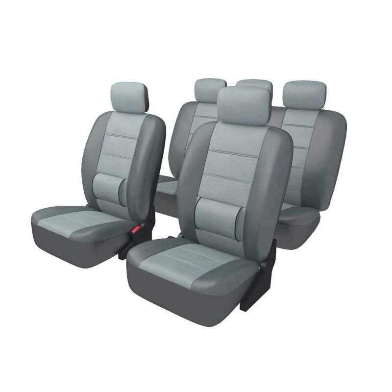 Чехлы CARFORT ARMOR для передних и задних сидений, кожа, черный цвет, 13 предметов
Чехлы CARFORT ARMOR для передних и задних сидений, кожа, черный цвет, 13 предметов