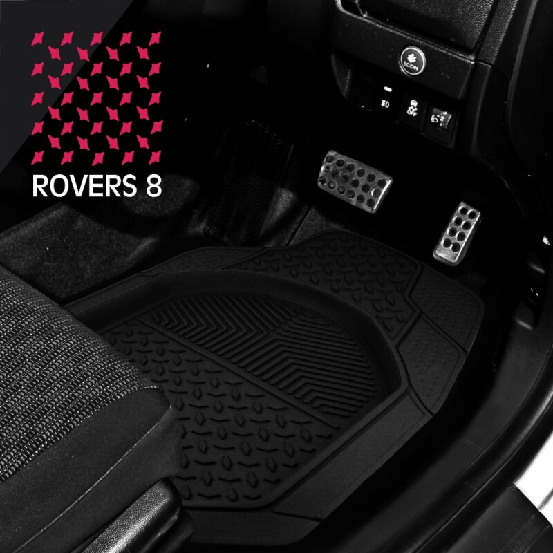 Коврики универсальные CARFORT ROVERS 8 для переднего и заднего ряда, черный цвет, ванночка, 4шт
Коврики универсальные CARFORT ROVERS 8 для переднего и заднего ряда, черный цвет, ванночка, 4шт