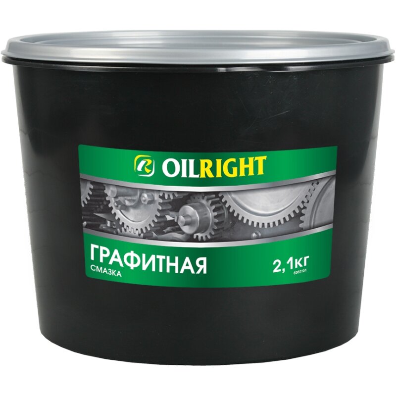 Смазка пластичная OilRight эксплуатационно-консервационная, многоцелевая, графитовая, противозадирная, ведро 2,1кг
Смазка пластичная OilRight эксплуатационно-консервационная, многоцелевая, графитовая, противозадирная, ведро 2,1кг