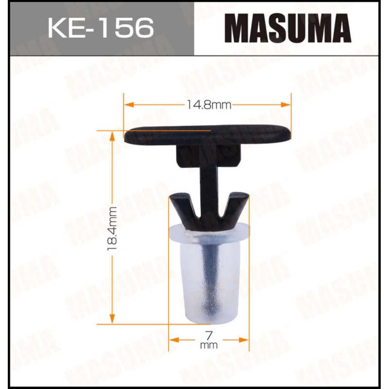 Клипса крепежная MASUMA KE-156 (OEM 1H0837719)
Клипса крепежная MASUMA KE-156 (OEM 1H0837719)