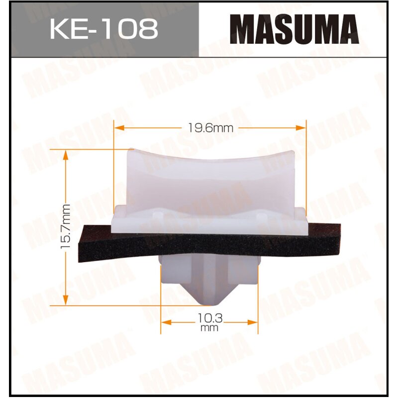 Клипса крепежная MASUMA KE-108 (OEM 4069907, 4494056
Клипса крепежная MASUMA KE-108 (OEM 4069907, 4494056