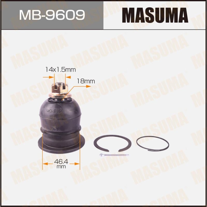 Шаровая опора MASUMA front up L200/ KA4T
Шаровая опора MASUMA front up L200/ KA4T