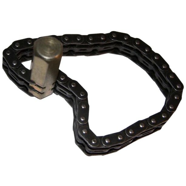 Съемник масляного фильтра цепной с шестигранником
Съемник масляного фильтра цепной с шестигранником