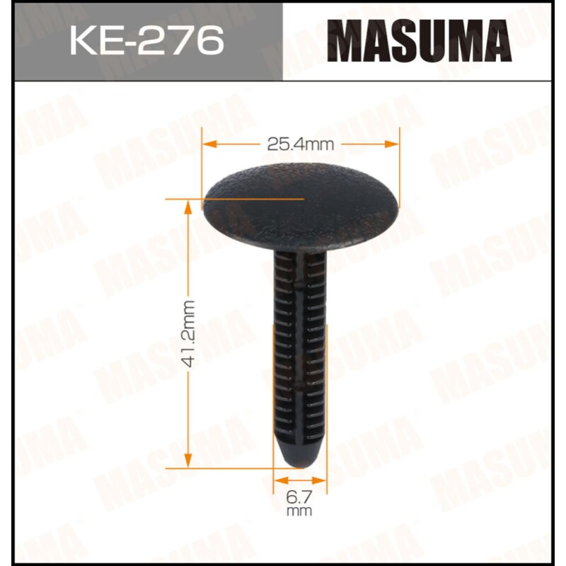 Клипса крепежная MASUMA KE-276 (OEM N804349S
Клипса крепежная MASUMA KE-276 (OEM N804349S