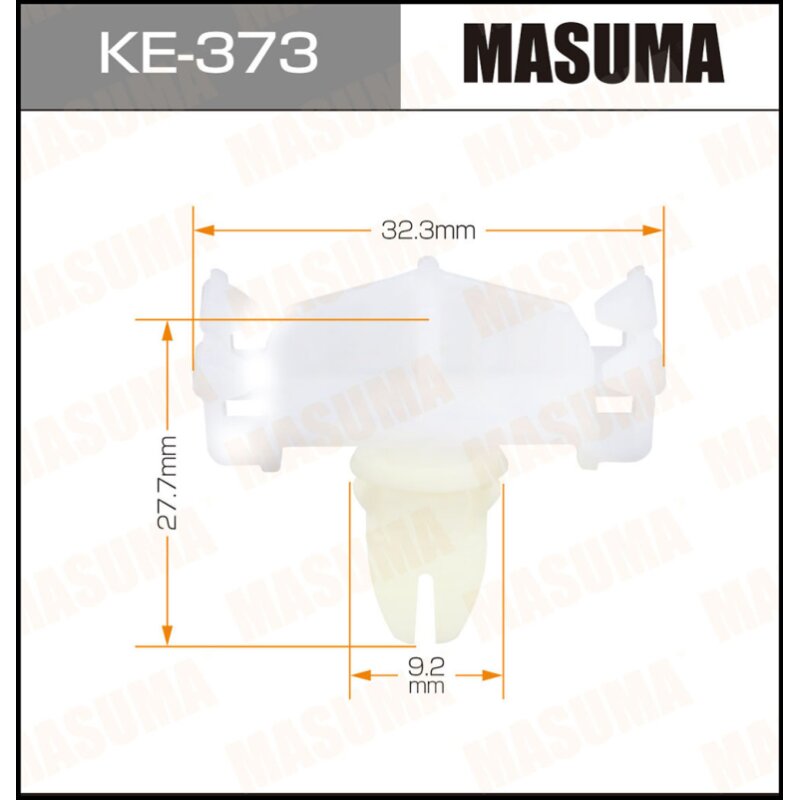 Клипса крепежная MASUMA KE-373 (OEM A0019888081
Клипса крепежная MASUMA KE-373 (OEM A0019888081