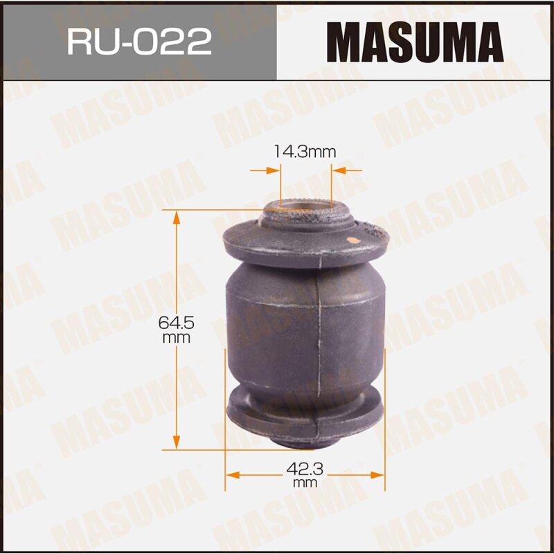 Сайлентблок "Masuma" Escudo /TD01,TA11/ front low (1/120)
Сайлентблок "Masuma" Escudo /TD01,TA11/ front low (1/120)