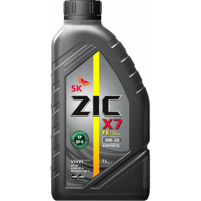 Масло моторное ZIC X7 FE 0w20 синтетическое, SN PLUS/GF-5, для бензинового двигателя, 1л, арт. 132617
Масло моторное ZIC X7 FE 0w20 синтетическое, SN PLUS/GF-5, для бензинового двигателя, 1л, арт. 132617