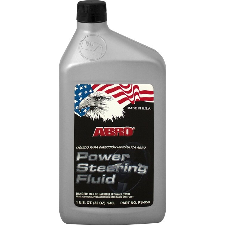 Жидкость для гидроусилителя руля ABRO, бутылка, 946мл
Жидкость для гидроусилителя руля ABRO, бутылка, 946мл