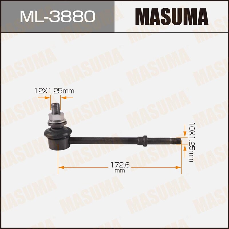 Стойка стабилизатора (линк) MASUMA front HILUX/ KUN15L
Стойка стабилизатора (линк) MASUMA front HILUX/ KUN15L