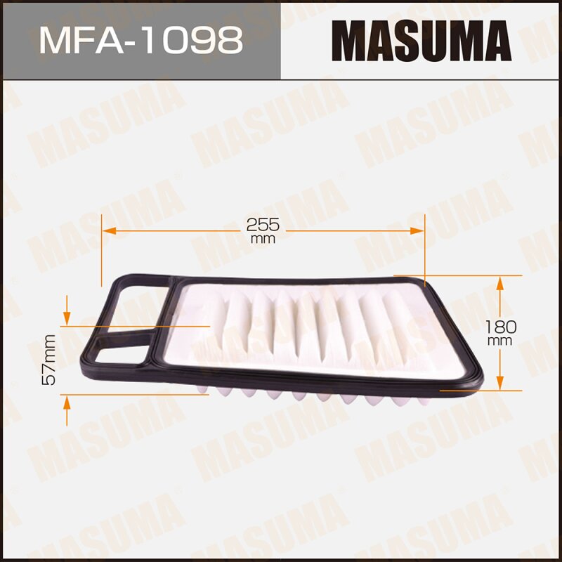 Фильтр воздушный Masuma A-975, арт. MFA-1098
Фильтр воздушный Masuma A-975, арт. MFA-1098