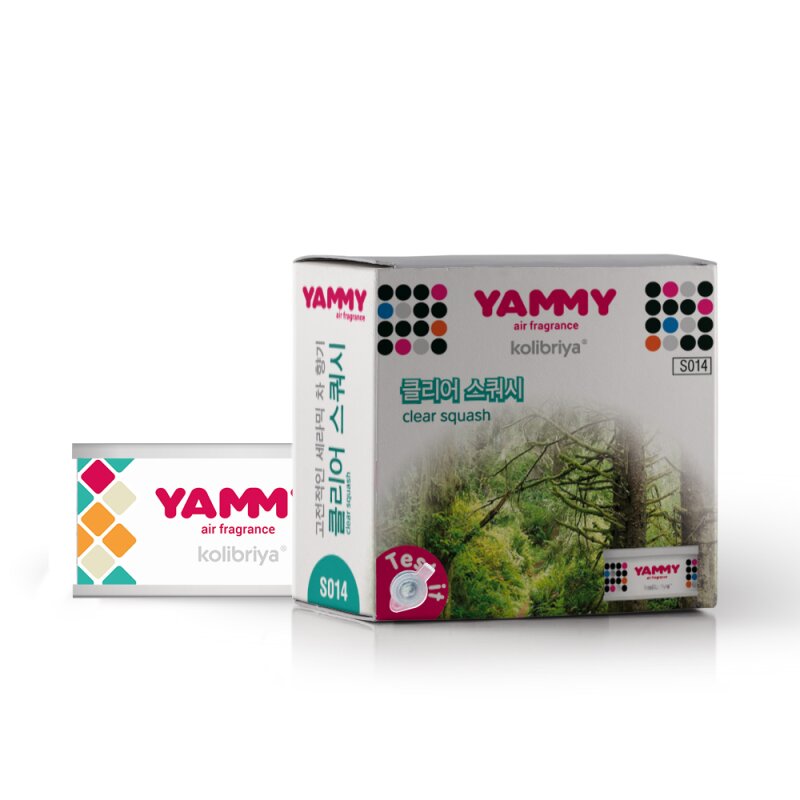 Ароматизатор меловой Yammy "Clear Squash" на торпедо баночка
Ароматизатор меловой Yammy "Clear Squash" на торпедо баночка