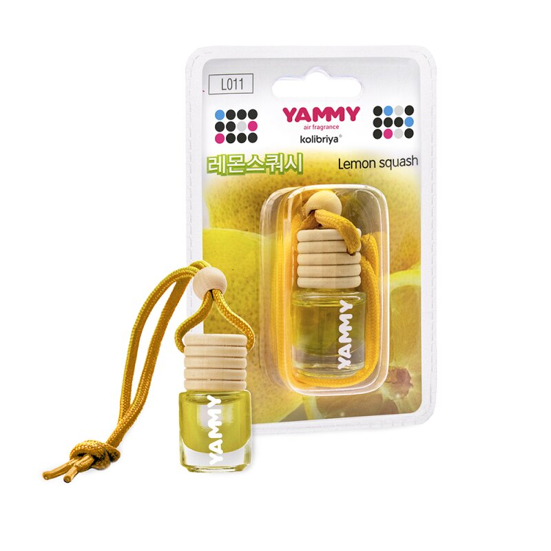 Ароматизатор подвес. Yammy "Lemon Squash
Ароматизатор подвес. Yammy "Lemon Squash