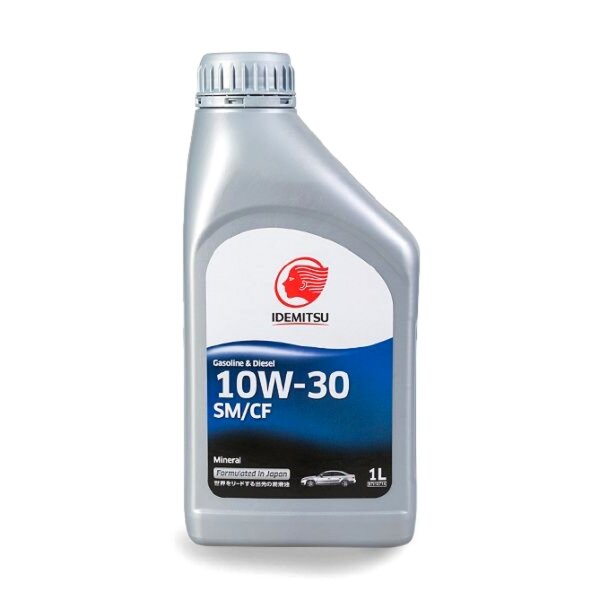 Масло моторное IDEMITSU 10w30 минеральное, SM/CF, универсальное, 1л
Масло моторное IDEMITSU 10w30 минеральное, SM/CF, универсальное, 1л