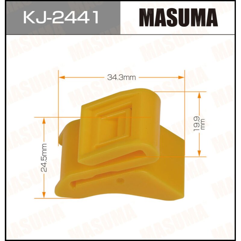 Клипса крепежная MASUMA KJ-2441 (OEM 85284-EG000)
Клипса крепежная MASUMA KJ-2441 (OEM 85284-EG000)