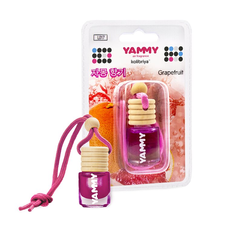 Ароматизатор подвес. Yammy "Grapefruit
Ароматизатор подвес. Yammy "Grapefruit