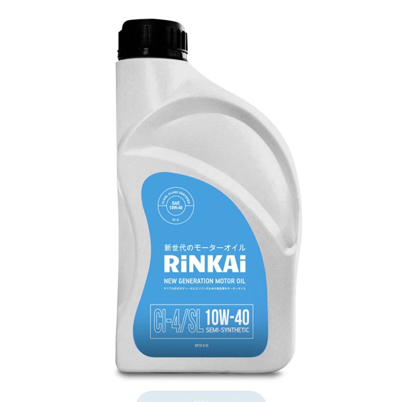 Масло моторное Rinkai 10w40 полусинтетическое, SL/CI-4, ACEA E7, для дизельного двигателя, 1л, арт. 824202
Масло моторное Rinkai 10w40 полусинтетическое, SL/CI-4, ACEA E7, для дизельного двигателя, 1л, арт. 824202