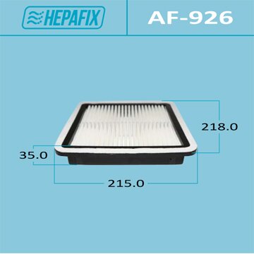 Фильтр воздушный Hepafix A-926, арт. AF-926
Фильтр воздушный Hepafix A-926, арт. AF-926