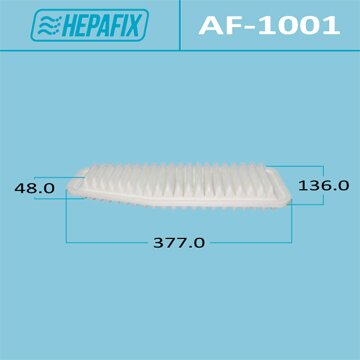 Фильтр воздушный Hepafix A-1001, арт. AF-1001
Фильтр воздушный Hepafix A-1001, арт. AF-1001