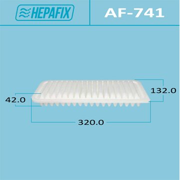 Фильтр воздушный Hepafix A-741, арт. AF-741
Фильтр воздушный Hepafix A-741, арт. AF-741