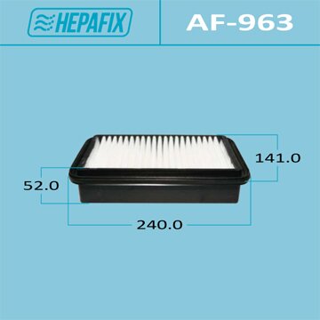 Фильтр воздушный Hepafix A-963, арт. AF-963
Фильтр воздушный Hepafix A-963, арт. AF-963