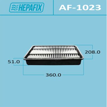 Фильтр воздушный Hepafix A-1023, арт. AF-1023
Фильтр воздушный Hepafix A-1023, арт. AF-1023