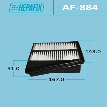Фильтр воздушный Hepafix A-884, арт. AF-884
Фильтр воздушный Hepafix A-884, арт. AF-884
