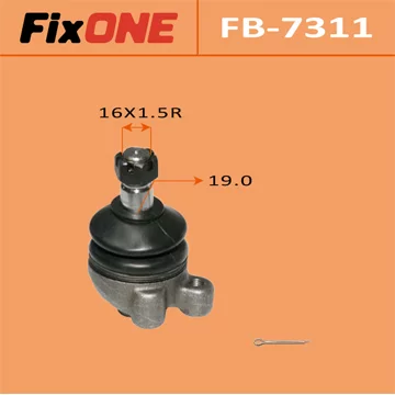 Шаровая опора "FIXONE" front up DELICA/ P24W
Шаровая опора "FIXONE" front up DELICA/ P24W