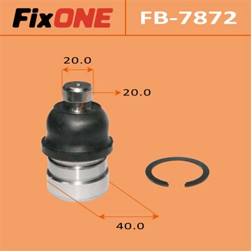 Шаровая опора "FIXONE" front low AIRTREK/ CU2W, CU4W, CU5W
Шаровая опора "FIXONE" front low AIRTREK/ CU2W, CU4W, CU5W
