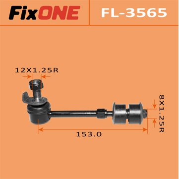 Стойка стабилизатора (линк) "FIXONE" rear HILUX SURF/ KZN185W
Стойка стабилизатора (линк) "FIXONE" rear HILUX SURF/ KZN185W