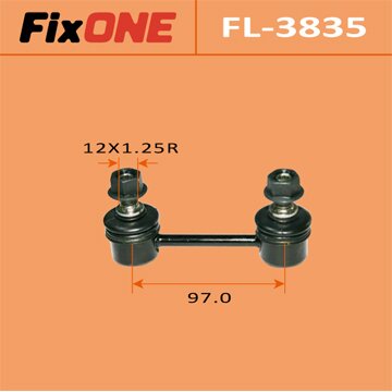 Стойка стабилизатора (линк) "FIXONE" rear CROWN/ JZS151
Стойка стабилизатора (линк) "FIXONE" rear CROWN/ JZS151