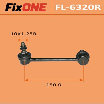 Стойка стабилизатора (линк) "FIXONE" front HR-V/ GH1, GH2, GH3, GH4 RH
Стойка стабилизатора (линк) "FIXONE" front HR-V/ GH1, GH2, GH3, GH4 RH