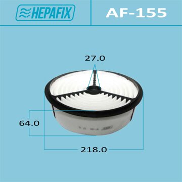 Фильтр воздушный Hepafix A-155, арт. AF-155
Фильтр воздушный Hepafix A-155, арт. AF-155