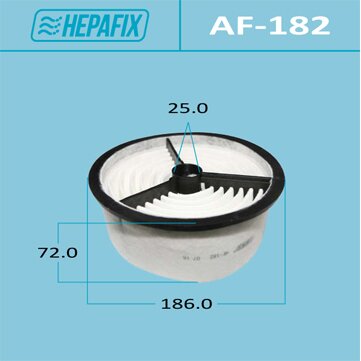 Фильтр воздушный Hepafix A-182, арт. AF-182
Фильтр воздушный Hepafix A-182, арт. AF-182