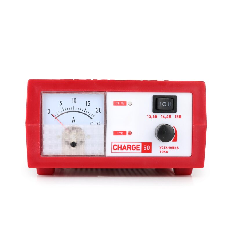 Устройство зарядно-предпусковое Carfort Charge-50, автоматическая зарядка, с функцией блока питания, 12В, ток заряда 0.8-20А, для AGM, WET, GEL, арт. СС1050
Устройство зарядно-предпусковое Carfort Charge-50, автоматическая зарядка, с функцией блока питания, 12В, ток заряда 0.8-20А, для AGM, WET, GEL, арт. СС1050