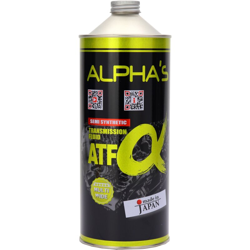 Масло трансмиссионное ALPHA'S ATF Wide 3-D полусинтетическое, универсальное, 1л, арт. 792400
Масло трансмиссионное ALPHA'S ATF Wide 3-D полусинтетическое, универсальное, 1л, арт. 792400