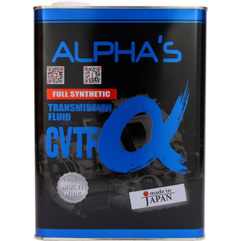 Масло трансмиссионное ALPHA'S CVTF синтетическое, универсальное, 4л, арт. 792544
Масло трансмиссионное ALPHA'S CVTF синтетическое, универсальное, 4л, арт. 792544