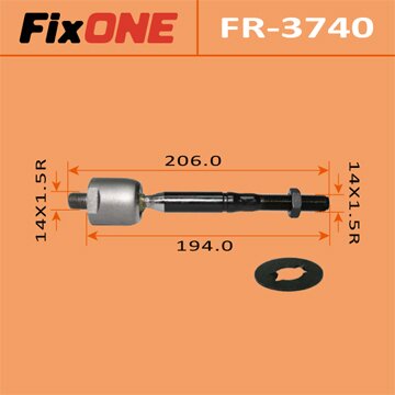 Рулевая тяга FIXONE MARK II/ JZX93 (1/20)
Рулевая тяга FIXONE MARK II/ JZX93 (1/20)