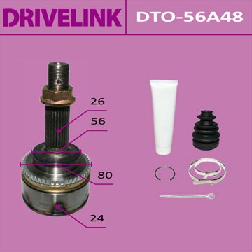 ШРУС DRIVELINK 24x56x26x48 (1/10
ШРУС DRIVELINK 24x56x26x48 (1/10