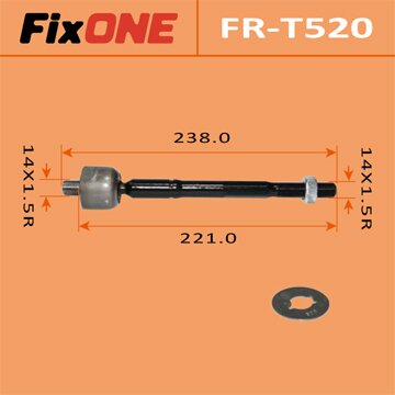 Рулевая тяга FIXONE LITEACE/ CR52V, KR52V (1/24)
Рулевая тяга FIXONE LITEACE/ CR52V, KR52V (1/24)